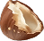 Hazelnut piece for Crizbe Hazelnut Crunch Stick